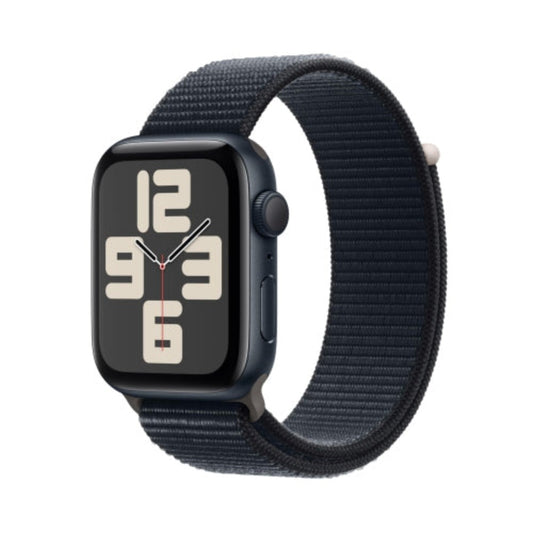 Apple Watch SE 2nd Gen (GPS, 44 mm) - Midnight with Midnight Sport Loop