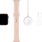 Apple Watch Series 5 (GPS) avec boîtier de 40 mm en aluminium doré et bracelet sport / Rose Gold