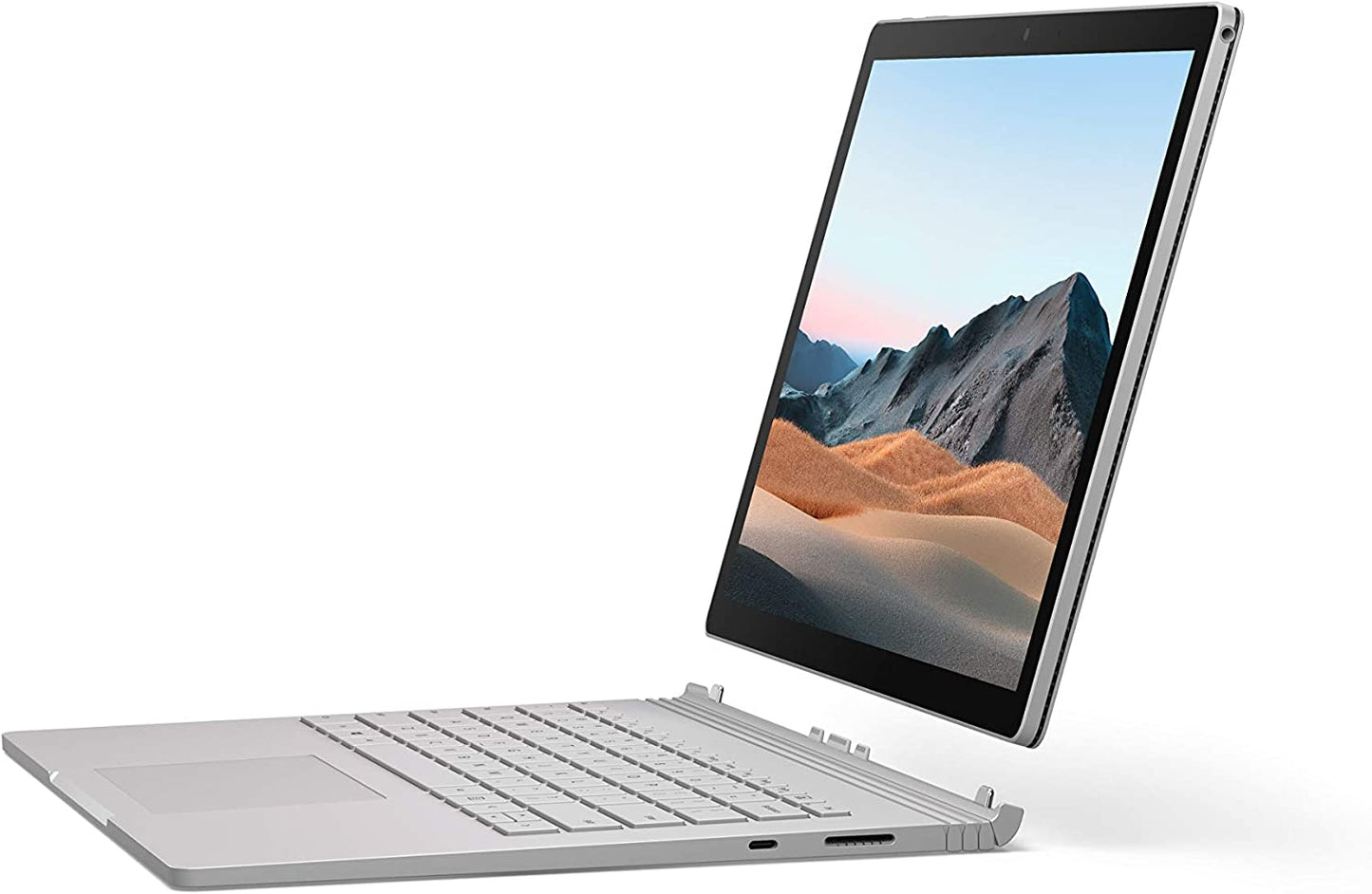 Microsoft Surface Book 3 (2020): 13.5" Touchscreen Laptop/Tablet (Intel Core i5/8GB RAM/256GB RAM/Windows 10 Pro) Platinum - French Keyboard - Boîte ouverte